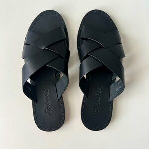 Madewell Boardwalk Woven Slide Sandal